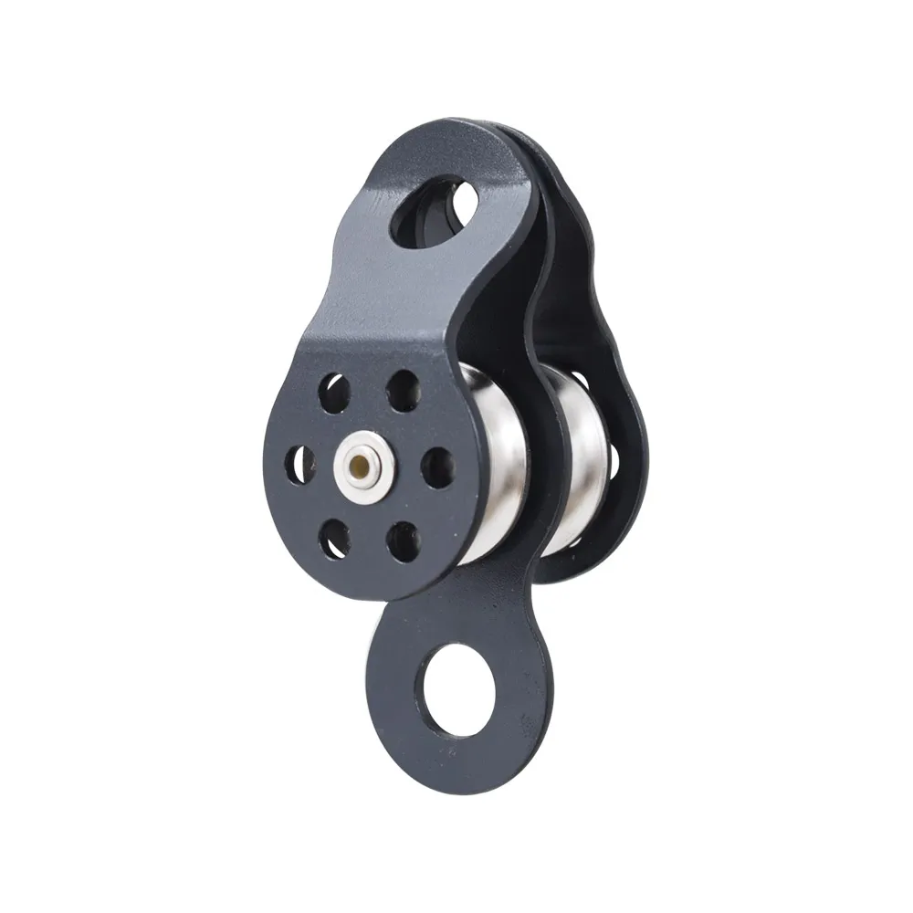 AP017(SS)(BB) Double Pulley Small on Ball Bearing with Two Side Attachments